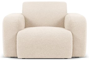 Бежов фотьойл от плат букле Molino - Micadoni Home