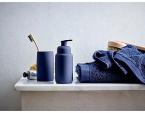 Тъмносиня памучна кърпа от тери 30x30 cm Comfort – Södahl