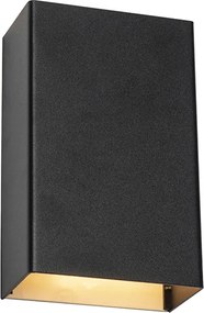 Интелигентна стенна лампа черна 10 см с 2 WiFi G9 - Otan