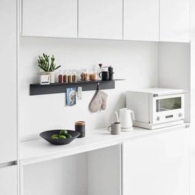 Черен метален стенен рафт 90 cm – YAMAZAKI