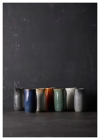 Зелена керамична кана за мляко 200 ml Gastro Green/Black – Bitz