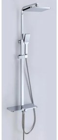 Душ система без смесител, с пита, слушалка и шлаух ICT 6105