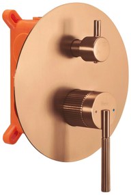 Душ система за вграждане Rea Argon Brush Copper