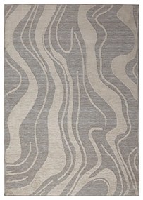 Сив килим подходящ за пране 160x223 cm Calder – Flair Rugs
