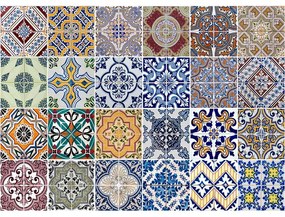 Kitchen stove wall protection Azulejos L
