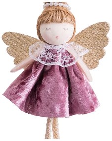 Текстилна Коледна украса 14 cm Angel – Casa Selección