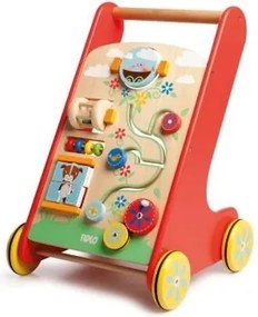 Bigjigs - Дървен уокър с активности - Природа