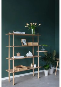Модулна система от рафтове в дъбов декор в естествен цвят 110x148 cm Stories - UMAGE