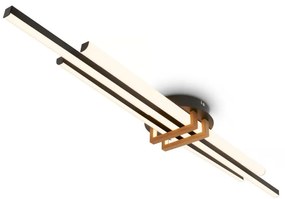 Brilo - LED таванно осветително тяло TINKA LED/30W/230V 3000K черно