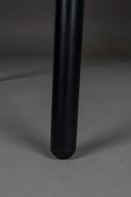 Кръгла маса за хранене с плот от орехово дърво ø 120 cm Clover - Dutchbone