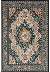 Зелен вълнен килим 160x240 cm Charlotte - Agnella