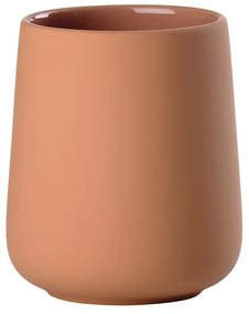 Оранжева керамична чаша за четки за зъби Nova One – Zone