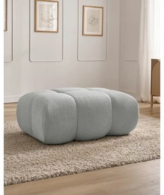 Светлосива шенилова табуретка Ivane – Bobochic Paris