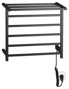 Sapho - Електрически сушилник за кърпи ELZOR 60W/230V 47x50 cm матово черно