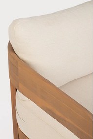 Градински стол от масивно дърво в естествен цвят Pablo – Bizzotto