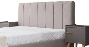 Тапицирано легло New York-Gkri Anoixto-150 x 200-Χωρίς μηχανισμό ανύψωσης
