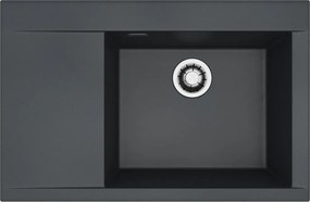 ALVEUS 1149503 - Кухненска мивка PURE 79x51,5 cm гранит/черна