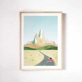 Плакат 30x40 cm Patagonia - Travelposter