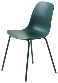 Тюркоазен пластмасов стол за хранене Whitby - Unique Furniture