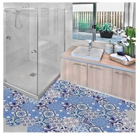 Комплект от 10 водоустойчиви стикери за под, 20 x 18 cm Ursulina - Ambiance