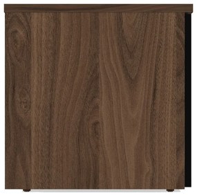 Черна маса за телевизор от орех 190x45 cm Albi - TemaHome