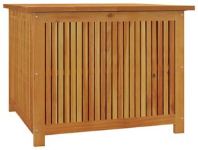 319706 vidaXL Градинска кутия за съхранение 75x75x58 см акациево дърво масив