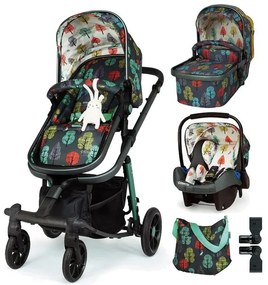 Бебешка количка 3в1 Giggle Quad Hare Wood COSATTO