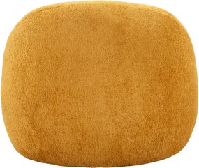 Кресло от букле в цвят горчица Ginerva – Mauro Ferretti