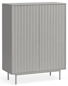 Сив висок скрин 97x130 cm Sierra – Teulat