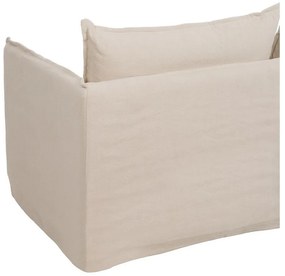 Кремав ленен диван 180 cm – Ixia