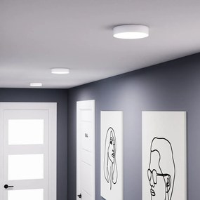 Бяла лампа за таван , ø 21,5 cm Linha - SULION