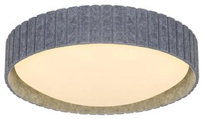 Nordlux - Плафон CORATO 3xE14/15W/230V Ø 42 см, сив