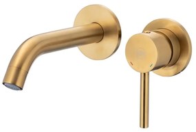 KFA Armatura 5039-810-31 - Смесител за мивка за скрит монтаж MOZA златист