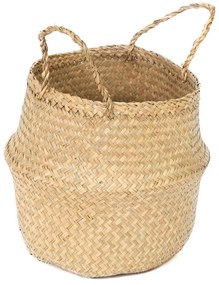 Кошница за съхранение от светла морска трева , ⌀ 27 cm - Compactor