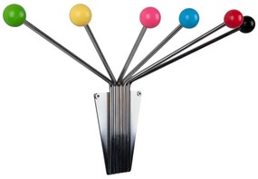 Метална закачалка за стена в сребристо Neptune - PT LIVING