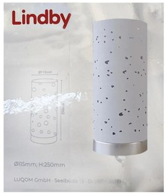 Lindby - Настолна лампа ALWINE 1xE27/10W/230V