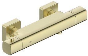 KFA Armatura 5756-010-31-Термостатен смесител за душ MALAGA четкано злато