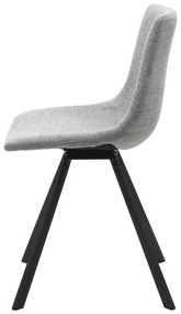 Светлосив трапезен стол Yukon – Unique Furniture