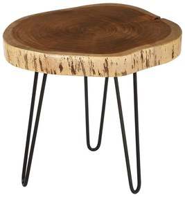 Сгъваема маса с акациев плот 46x48 cm Nandri - Premier Housewares