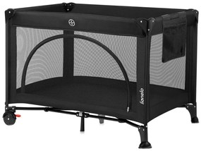 Lionelo - Пътна кошара LAURA Черен карбон