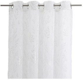 Бяло-сребриста завеса 140x260 cm Buds – Casa Selección