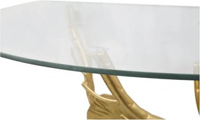 Нощно шкафче в златисто - Mauro Ferretti