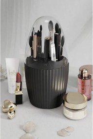 Органайзер за гримове Hermia 964FRM3316, 24x24x13 см, Без BPA, Пластмаса, Черен