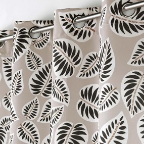 Черно-бежово перде 140x260 cm Alma – douceur d'intérieur