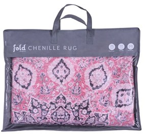 Розов миещ се килим 60x230 cm FOLD Somerton - Flair Rugs