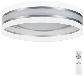 LED Димируема лампа SMART CORAL LED/24W/230V бяла/сребриста + д.у.