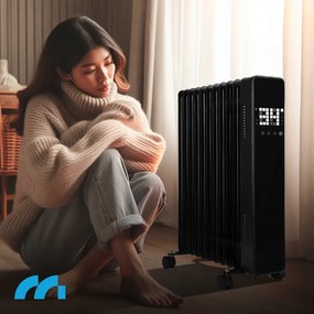 Електрически маслен радиатор MALTEC PROOIL2500WB