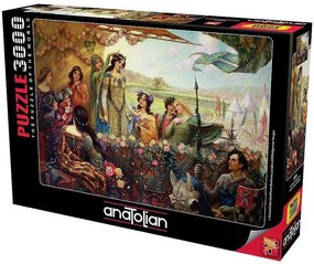 Anatolian - Пъзел Ланселот и Гуиневир, 3000 части