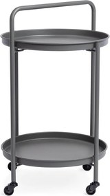 Стоманена маса за сервиране ø 44,5 cm Austin – Bizzotto