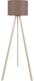 Подова лампа AYD 1xE27/40W/230V кафява/бежова